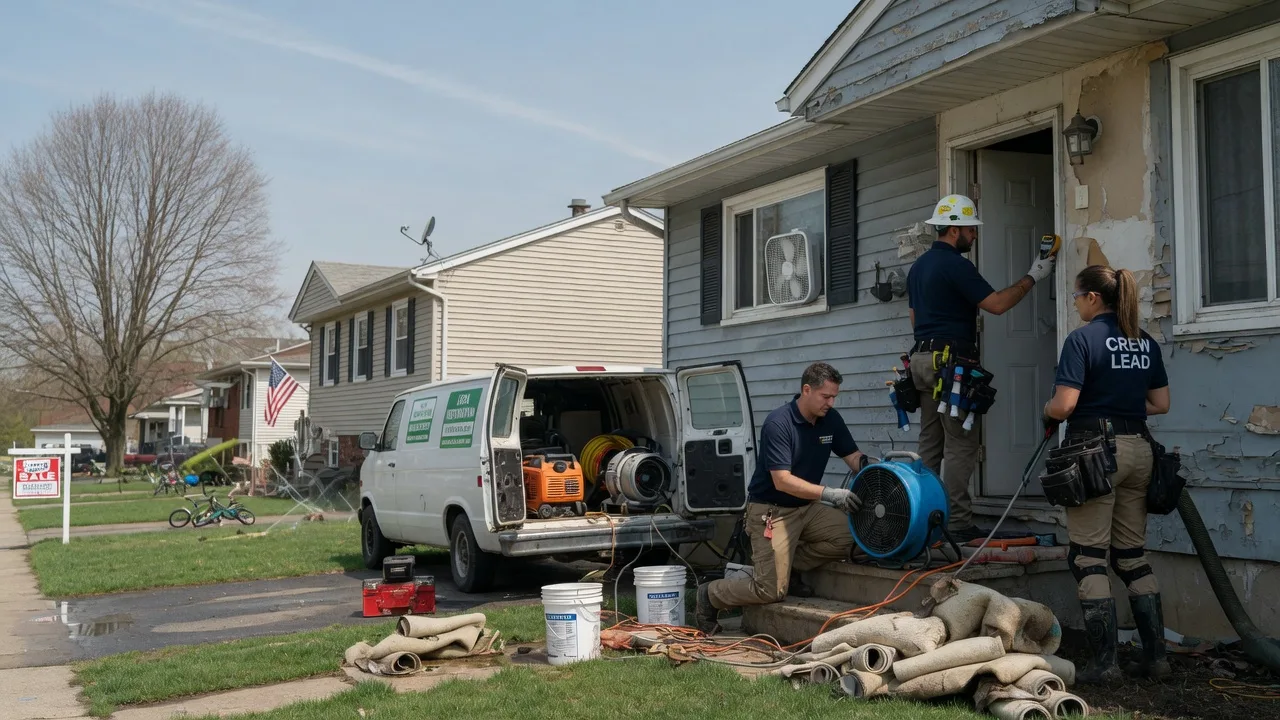 Flood Cleanup in Elysburg, PA near me